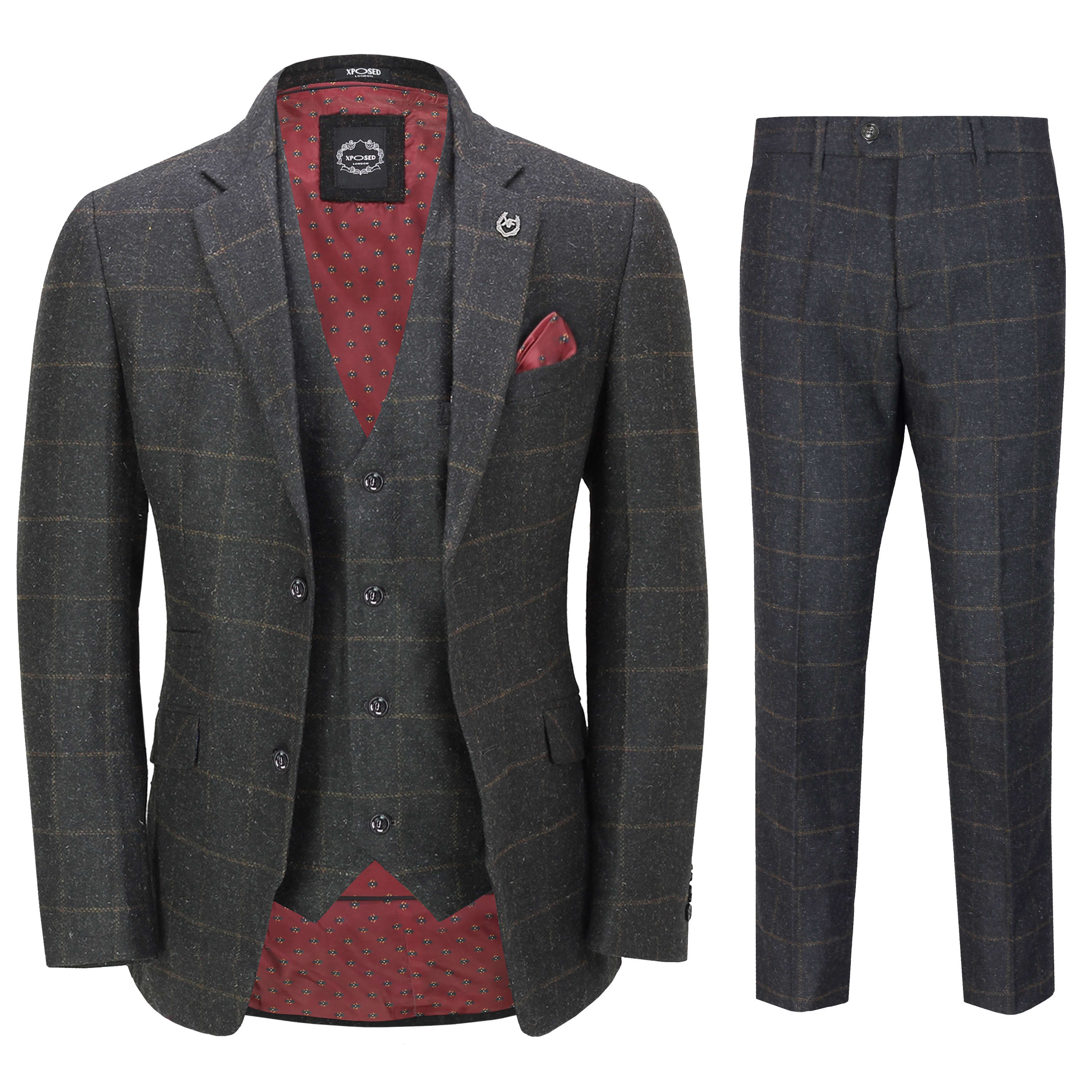 HEUGN ユーゲン MIX TWEED BROWN サイズ3 HEUGN ユーゲンALBERT MIX TWEED BROWN サイズ3 - メルカリ